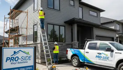 Vinyl siding installation on Salt Lake City home by Next Level Exteriors contractors