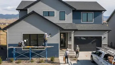 Vinyl siding installation by expert contractors in Salt Lake City, UT homes