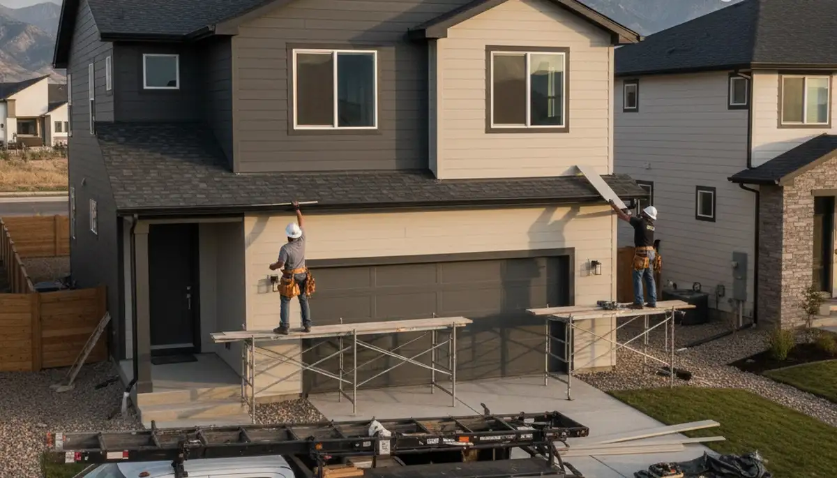 Professional vinyl siding installation in Salt Lake City UT by expert siding contractors