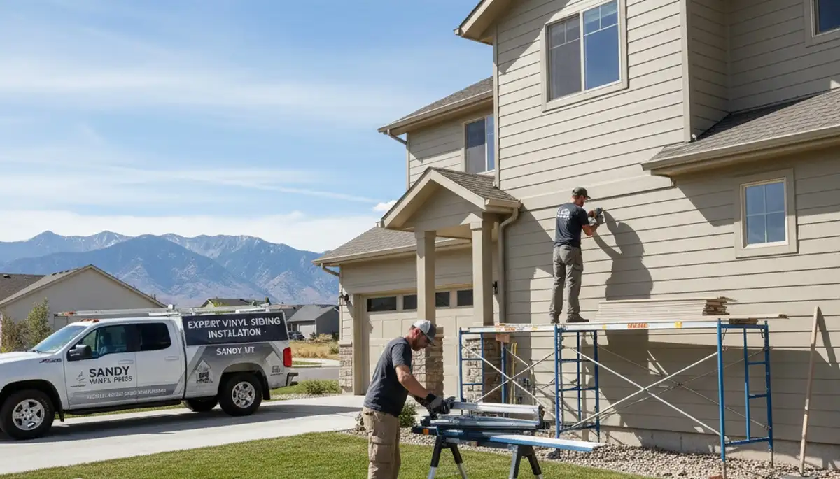 Professional vinyl siding installation by expert contractors in Salt Lake City, Utah