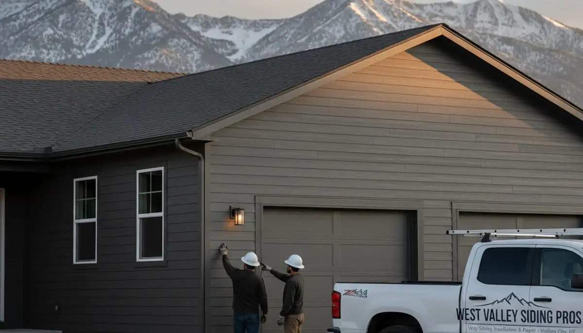 Professional vinyl siding installation by expert contractors in Salt Lake City, Utah