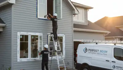 Professional window installation with vinyl siding in Salt Lake City UT by Next Level Exteriors